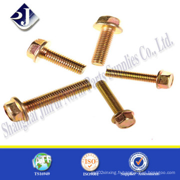 Acier inoxydable A2 A4 M5 Hexagonl Flange Bolt